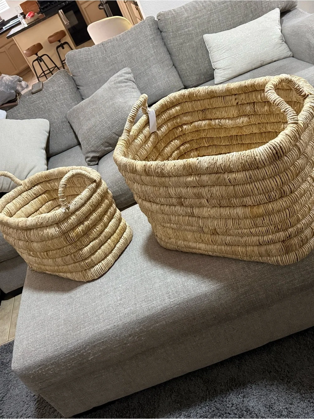 The Citizenry Natural Tan Merapi Storage Basket - Light
